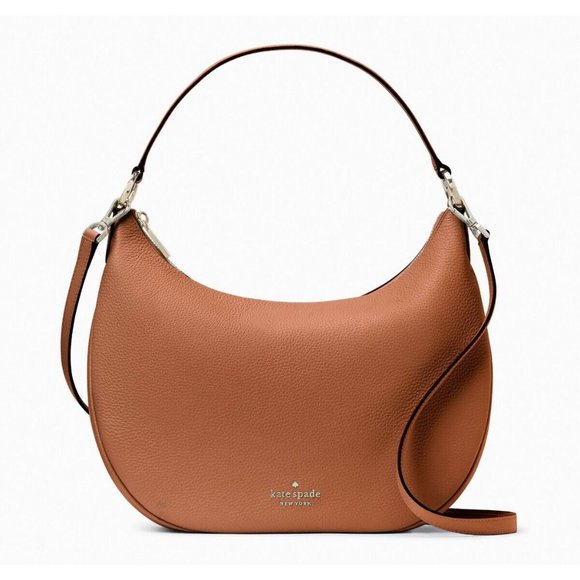 New Kate Spade Weston Shoulder Bag Pebble Leather Warm Gingerbread - Picture 1 of 4